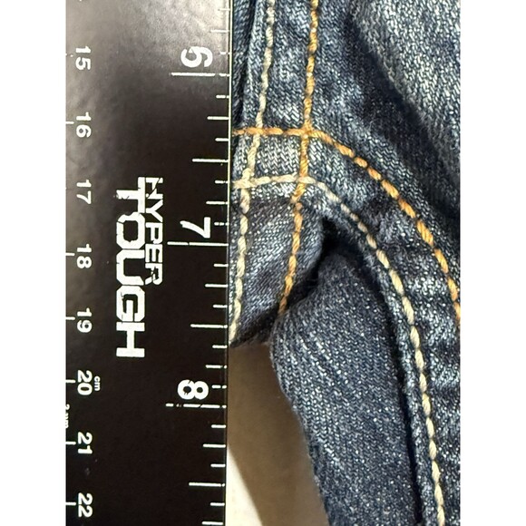 BKE Stella Bootcut Jeans Size 26R BK54116R Western y2K Denim Stitching Low Rise - Picture 11 of 13